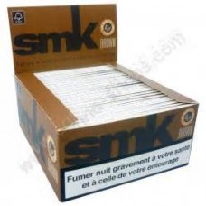 Boite de 50 Carnets de Feuilles Slim - SMK Brown